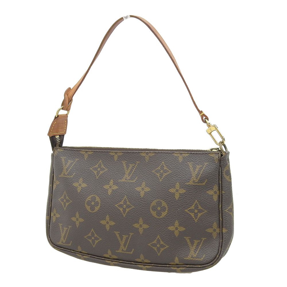 本物保証 布袋付 ルイヴィトン LOUIS VUITTON モノグラム ポシェット アクセソワール M51980 ポーチ ポーチ