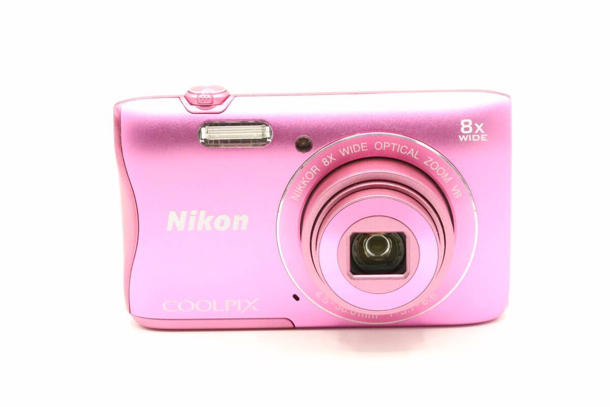 ☆極上品☆ Nikon COOLPIX S3700 ピンク LL2496#A01 ☆極上品☆ Nikon COOLPIX S3700 ピンク LL2496#A01
