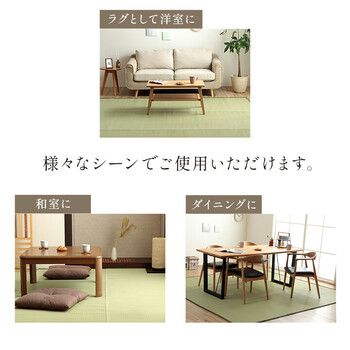 洗えるPPカーペット 江戸間10畳