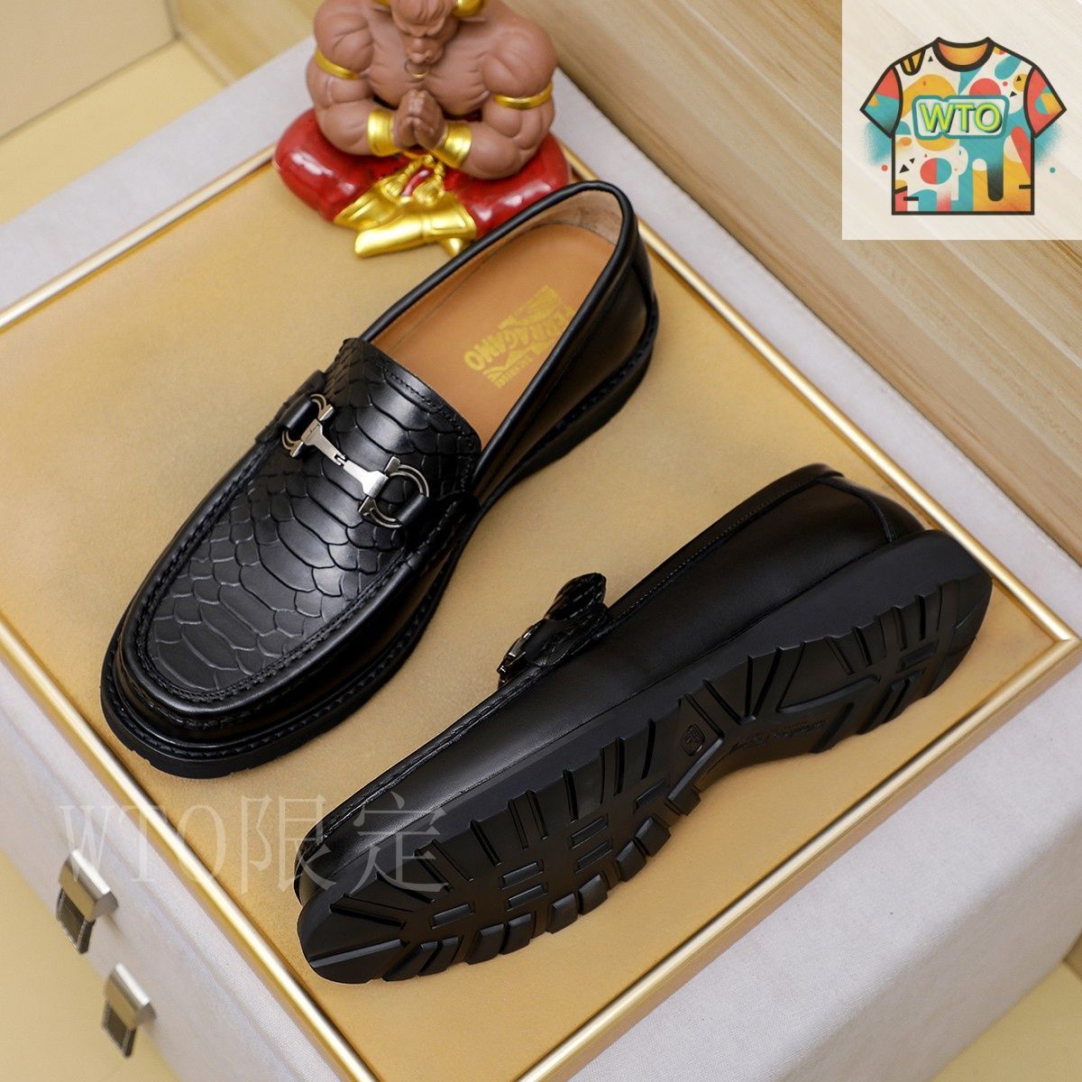 フェラガモ 革靴 Ferragamo フェラガモ メンズ ビジネス シューズ33 - メルカリ