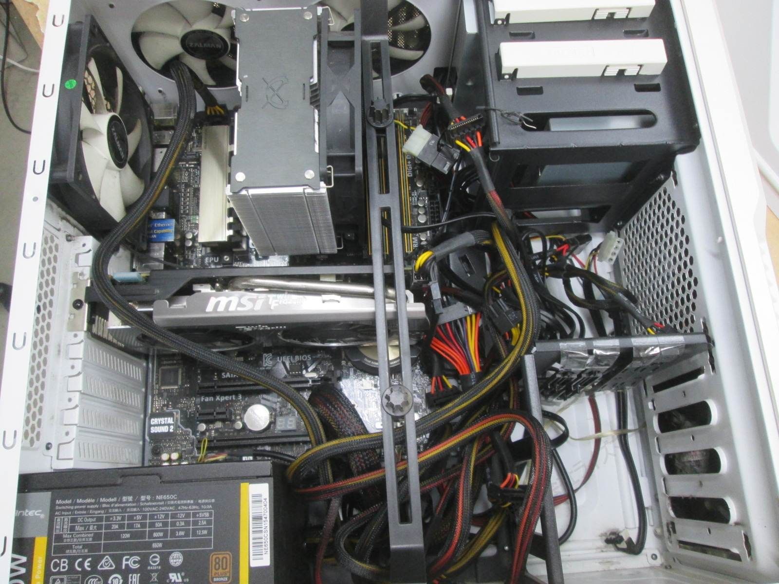 訳あり/高性能パーツ多数自作PC i7-4790K/Z97-A /メモリ20GB 訳あり/高性能パーツ多数自作PC i7-4790K/Z97-A /メモリ20GB