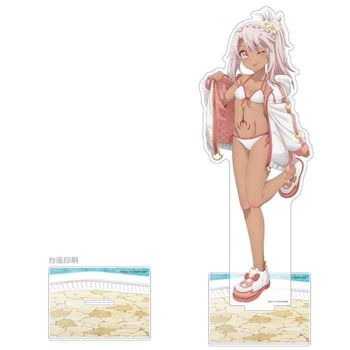 劇場版「Fate/kaleid liner プリズマイリヤ Licht 名前の無い少女」 描き下ろし特大アクリルスタンド（クロエ/夏）