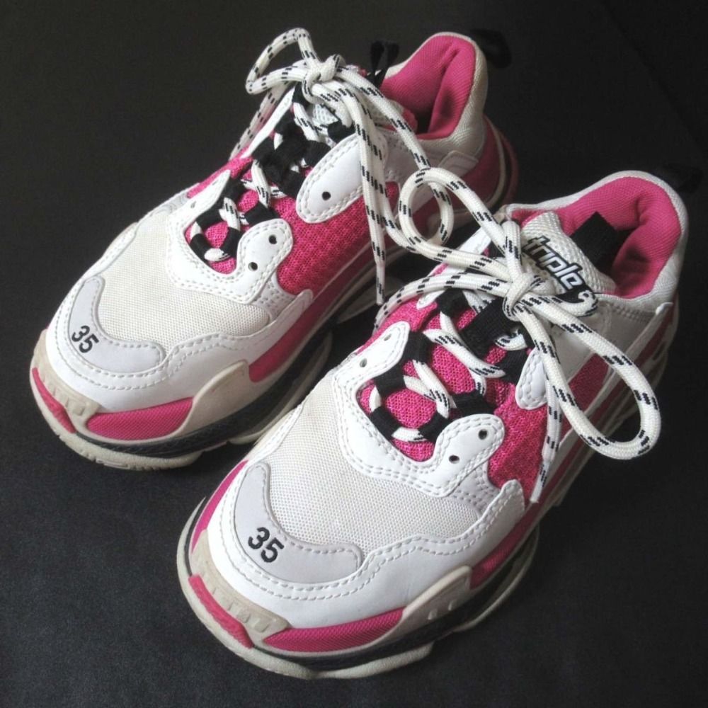 美品 BALENCIAGA バレンシアガ TRIPLE S トリプルエス ダッドシューズ 