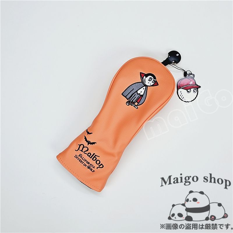 新品未使用 malbon golf マルボンゴルフ クラブ ヘッドカバー 4点  