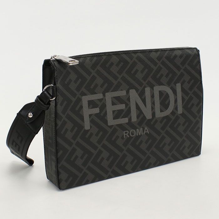 FENDI フェンディ クラッチバッグ 7VA564 AJJ4 クラッチバッグ PVC【中古】 メンズ
