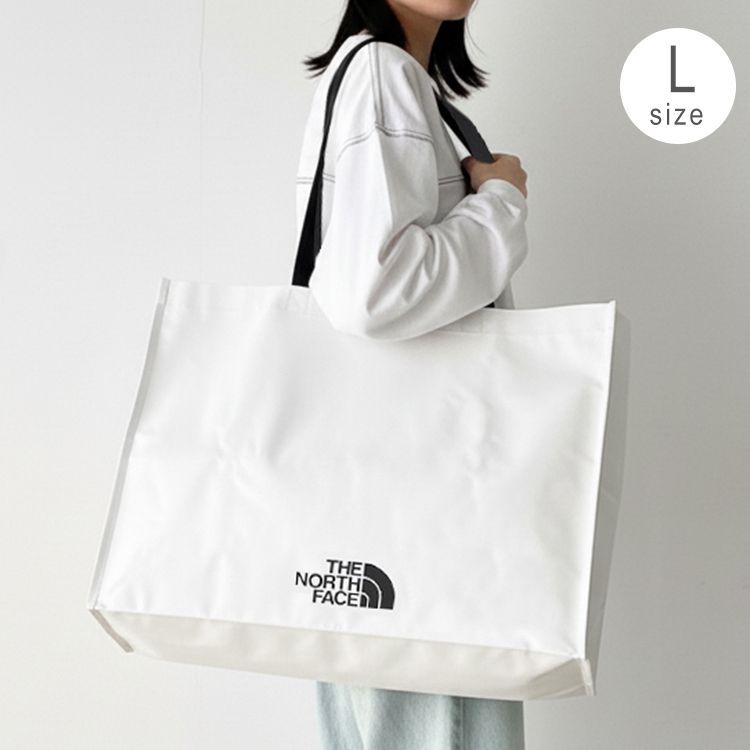 新品未使用 ノースフェイス バッグ 韓国 トートバッグ 大容量 Lサイズ