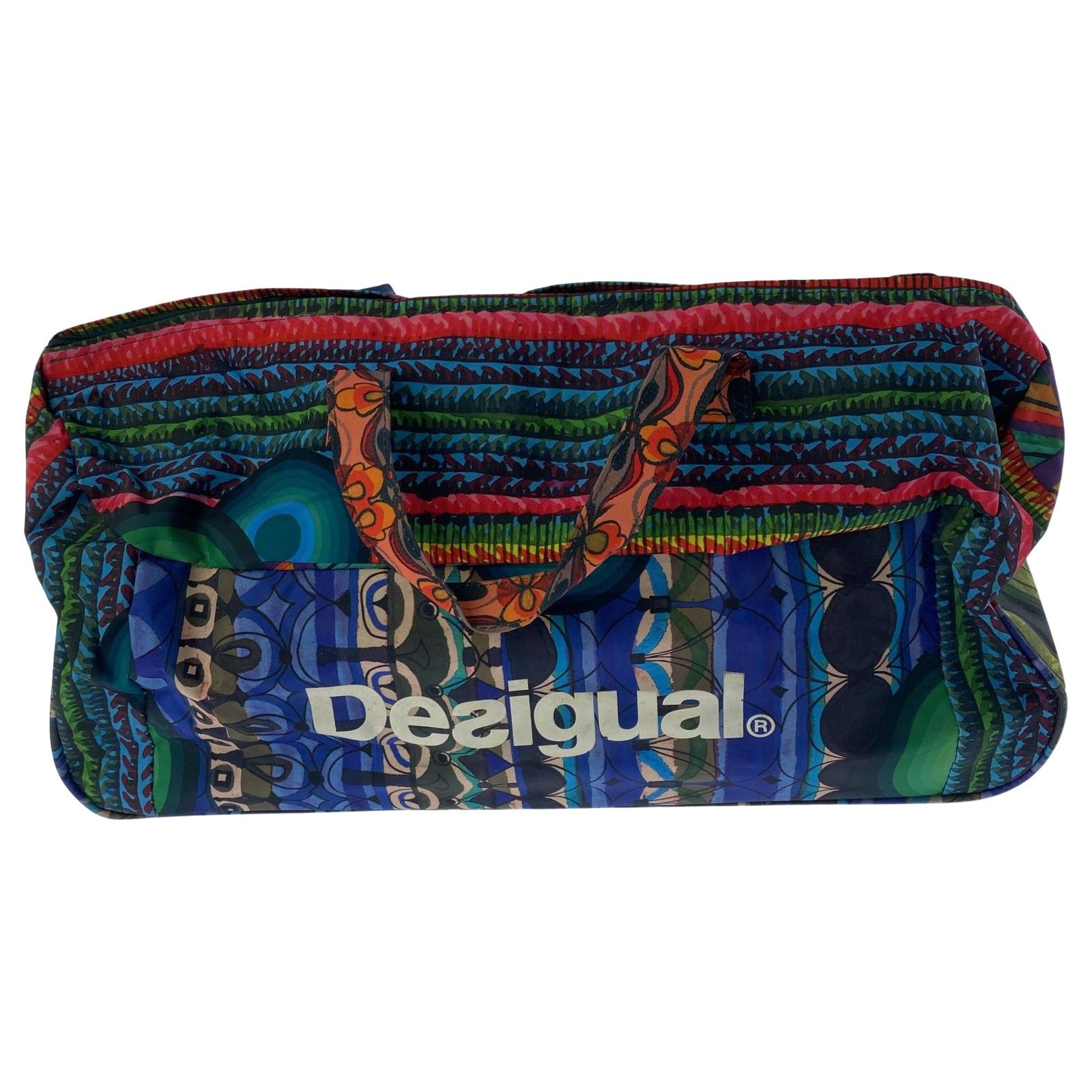 Desigual デシグアルキャリーバッグ/マルチカラー - メルカリ