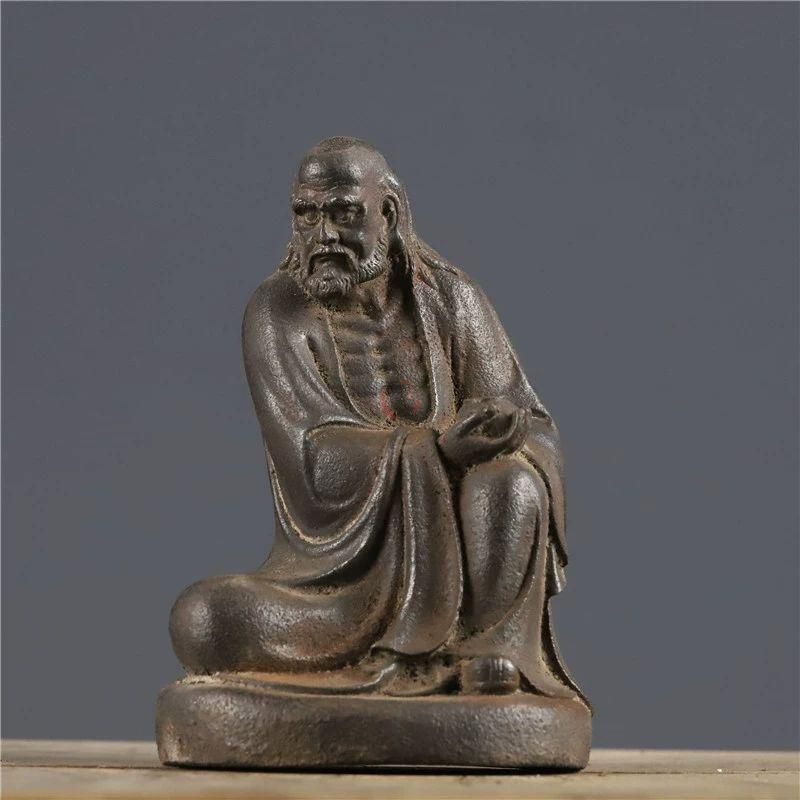 激安通販の 鉄器 仏像 菩提達磨祖師仏像 仏堂奉納 工芸品 置物 - メルカリ 工芸品