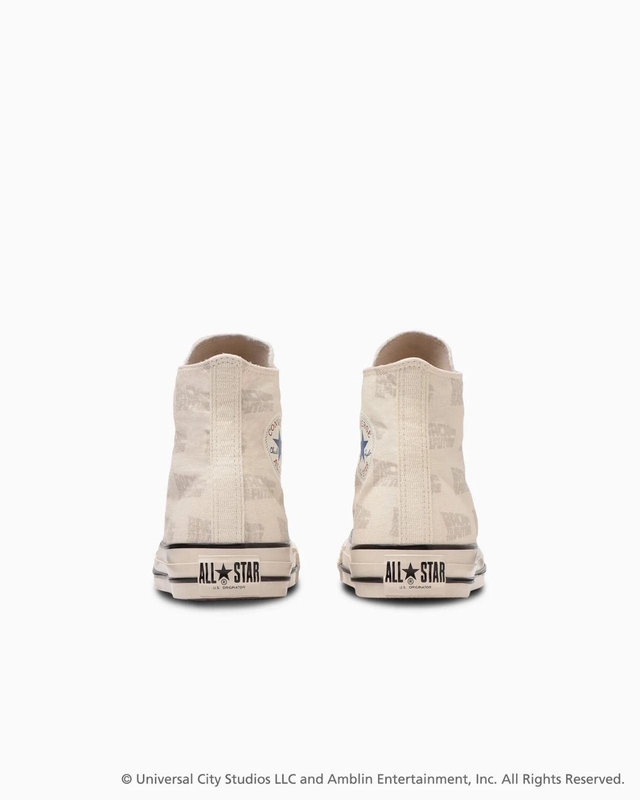 コンバース CONVERSE ALL STAR US LG HI | BACK TO THE FUTURE オールスターＵＳ ＬＧ ＨＩ バック トゥ ザ フューチャー ホワイト23.5センチ KIN-KAAI_COM