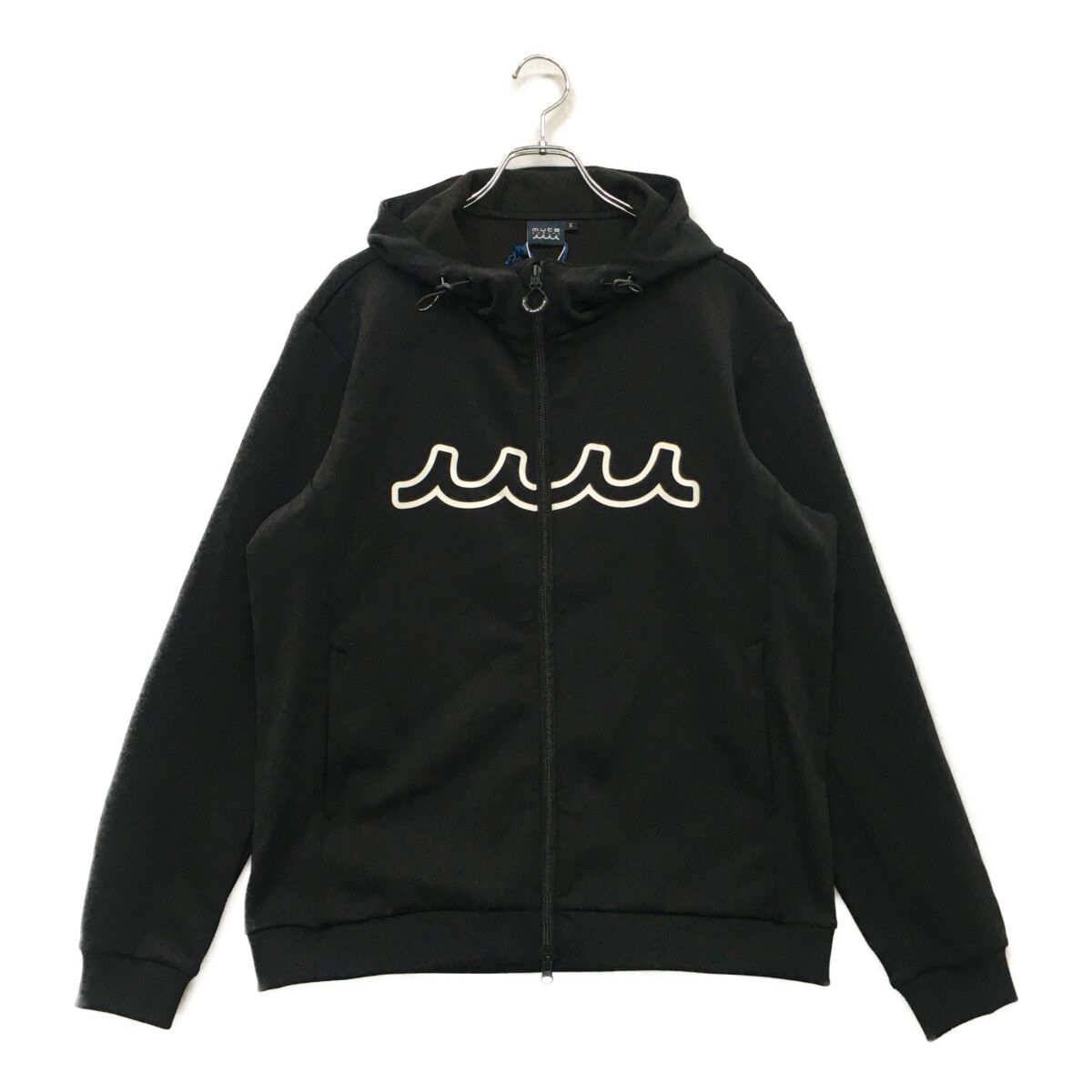 未使用 muta MARINE ジップパーカー BLACK 5 （M) muta MARINE ムータ 