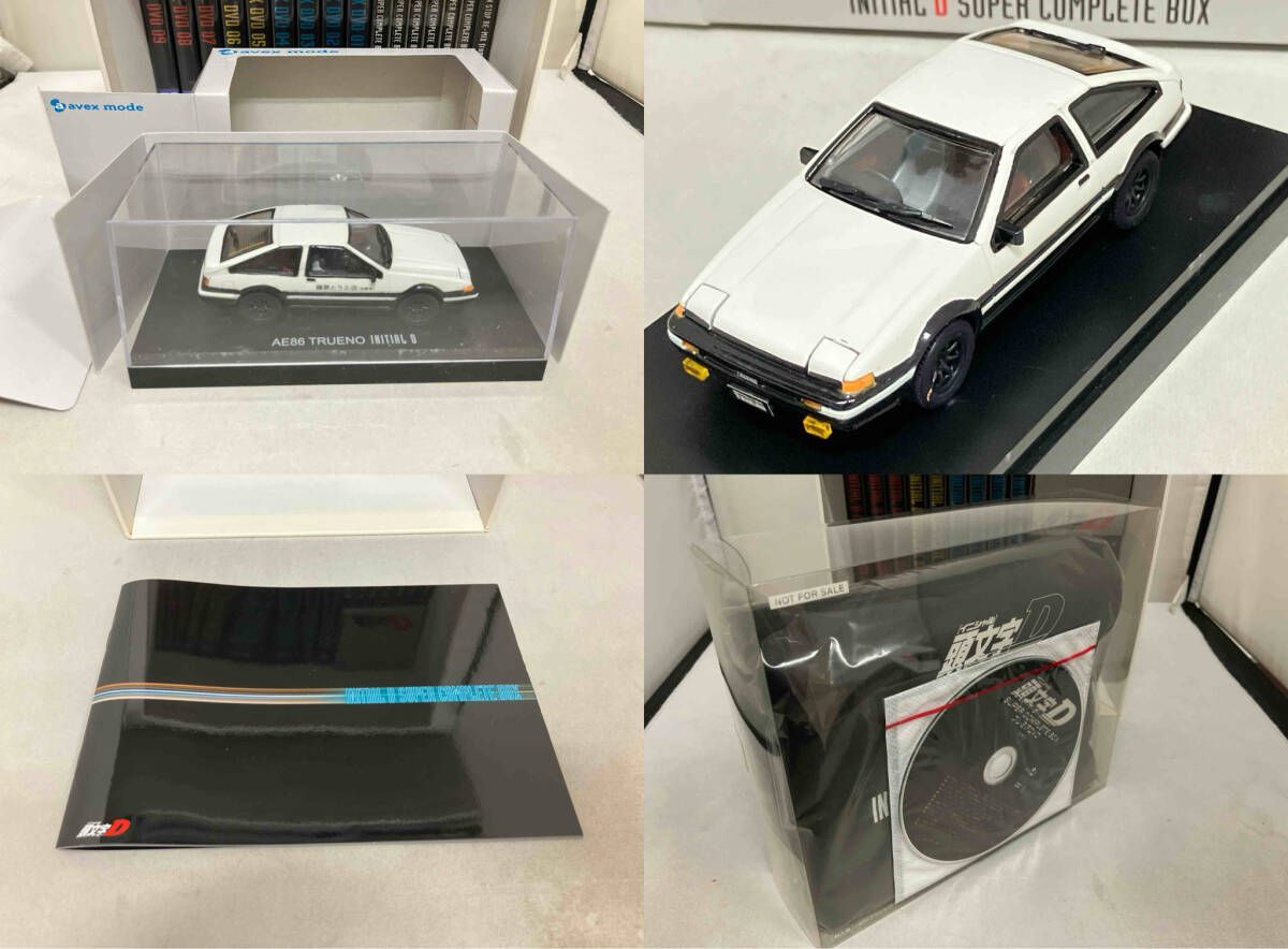 DVD 頭文字D SUPER COMPLETE BOX(初回限定生産版)(14DVD+8CD)