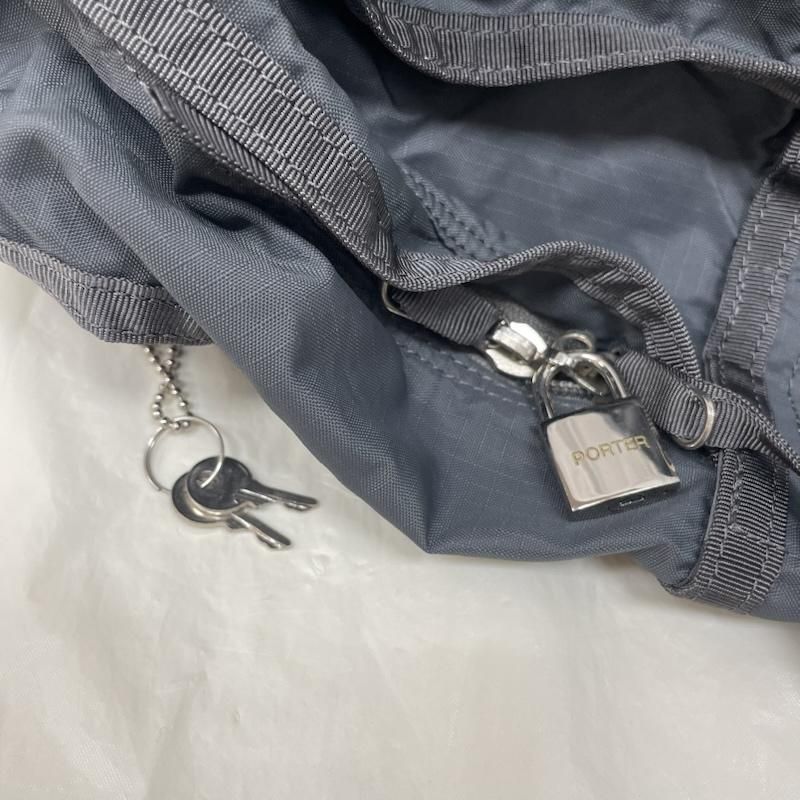 PORTER吉田カバン グレー ナイロン トートバッグ PORTER - ポーター