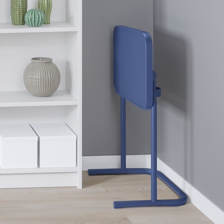IKEA　机　青 新色✨IKEA イケア 折りたたみテーブル 青 ブルー おしゃれ
