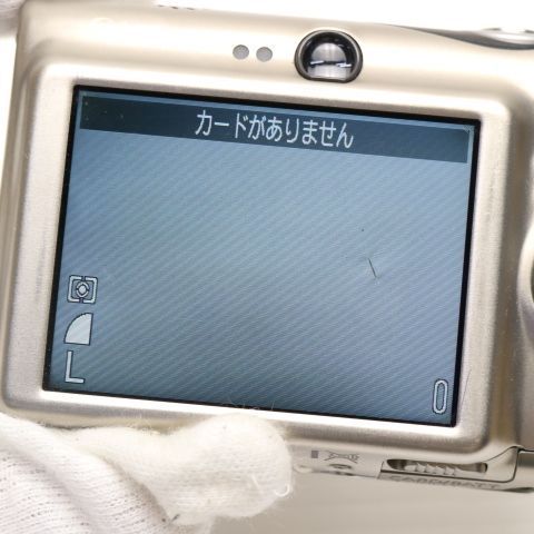 良品中古 IXY DIGITAL 1000 シルバー 即日発送 Canon デジカメ