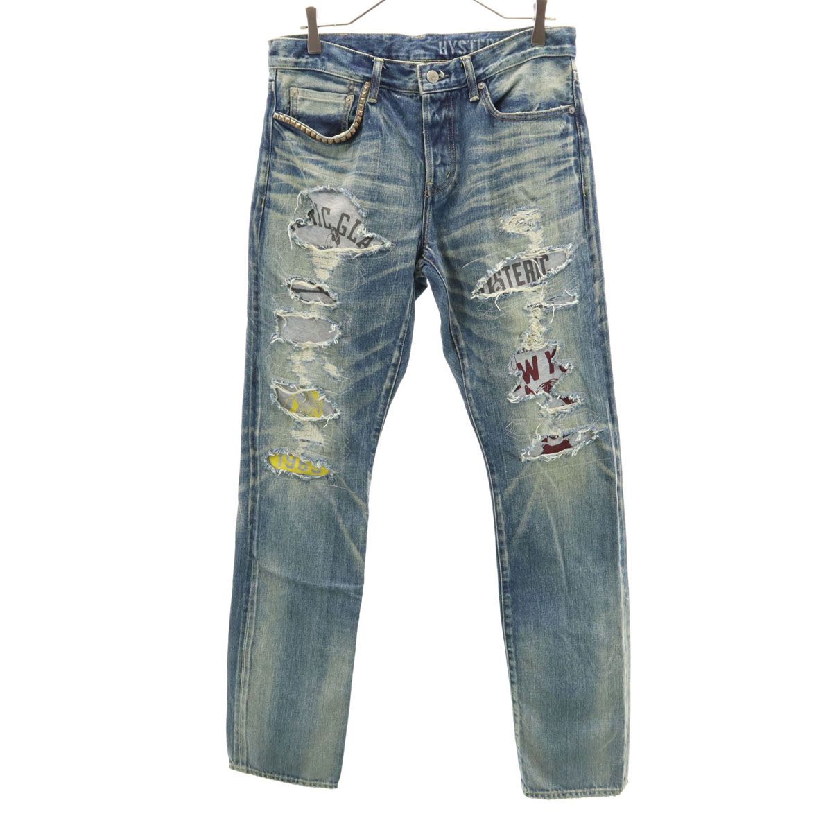 ヒステリックグラマー　ビンテージ　ジーパン　デニム　ヴィンテージ HYSTERIC GLAMOUR ヒステリックグラマー 日本製 ヴィンテージ