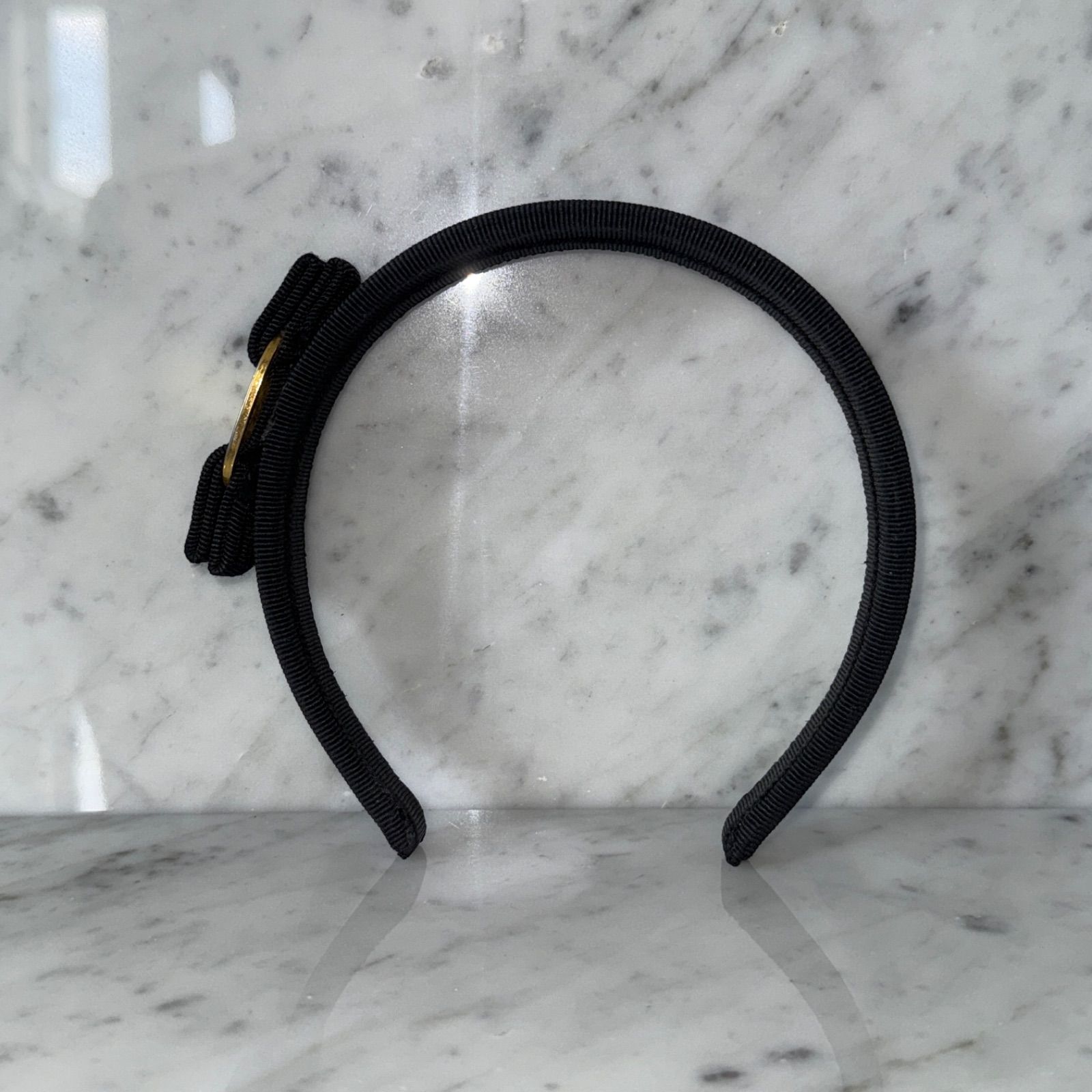 Salvatore Ferragamo カチューシャ ブラック FERRAGAMO サルヴァトーレ フェラガモ Salvatore Ferragamo