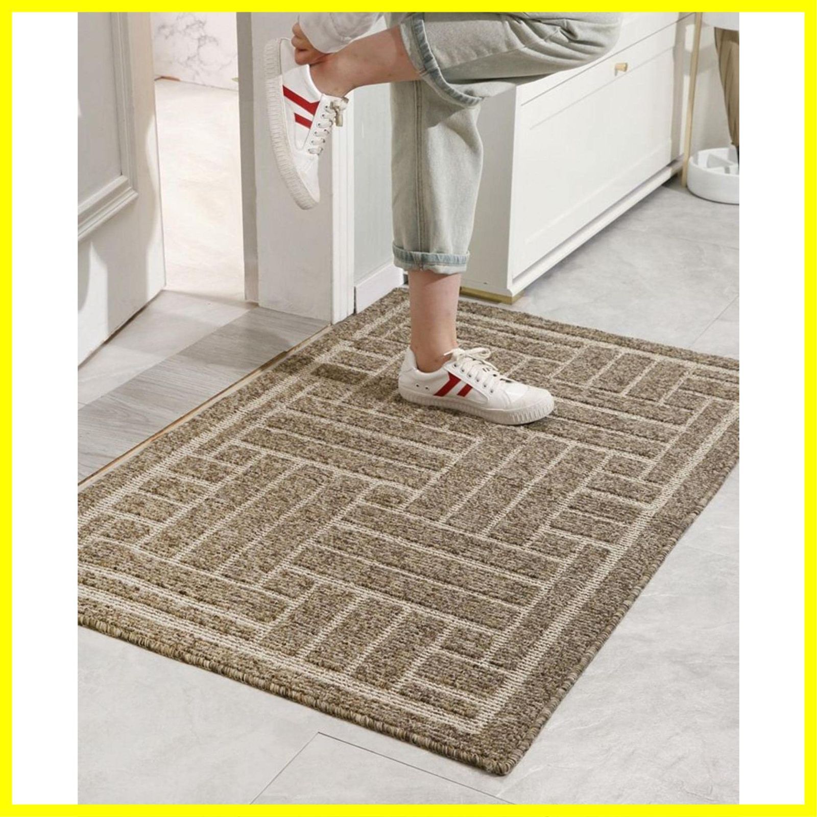 【人気商品】カーペット ドアマット 屋外マット シンプル ラグ 泥落としマット 泥除けドアマット 泥落とし 泥除け 砂落とし おしゃれ 洗える 滑り止め 防音 吸水 室内 業務用 家庭用 店舗 オ