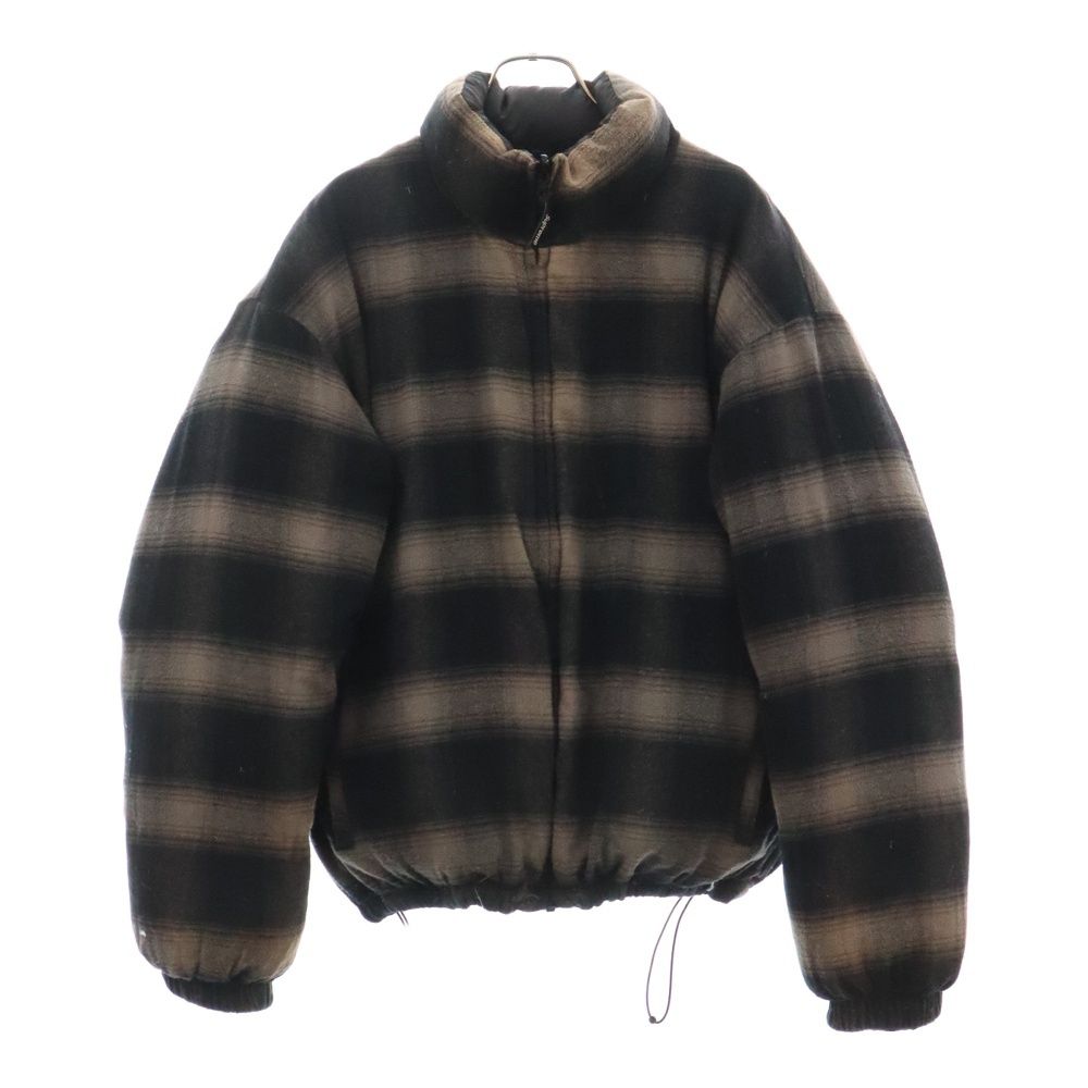 supreme Flannel Reversible Puffer Jacket Supreme - Flannel