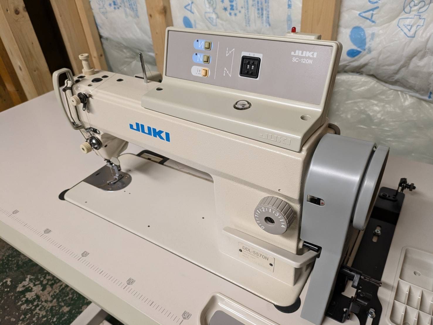 値段交渉可能】 中古 JUKI ジューキ 工業用ミシン DDL 5570N 自動糸