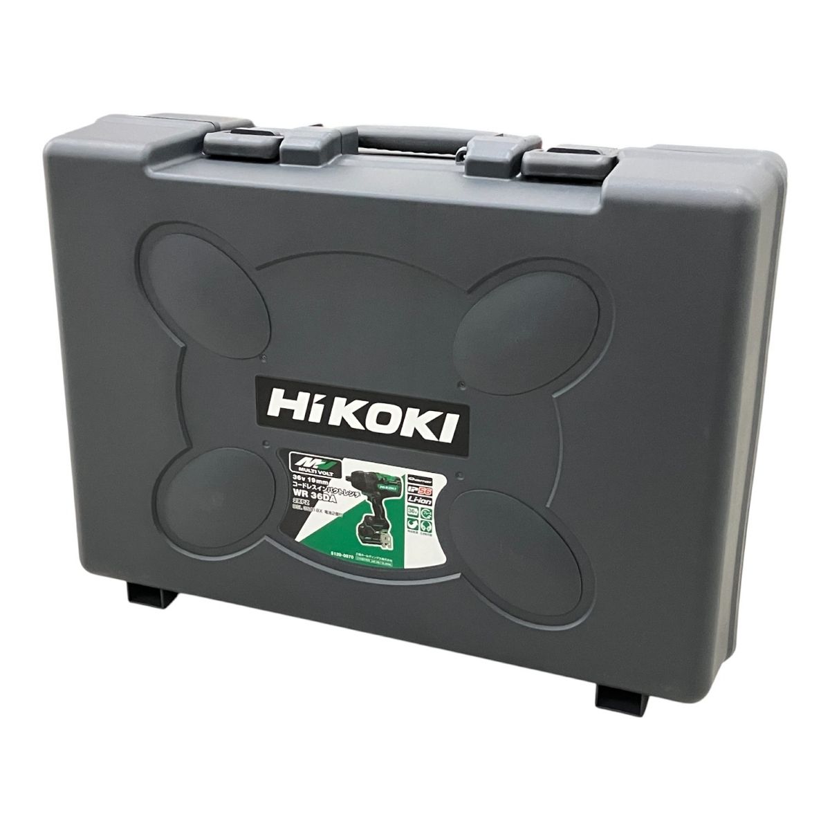 HiKOKI ハイコーキ WR36DA コードレスインパクトレンチ 36V バッテリー2個 充電器 電動工具 ♥ M10421420