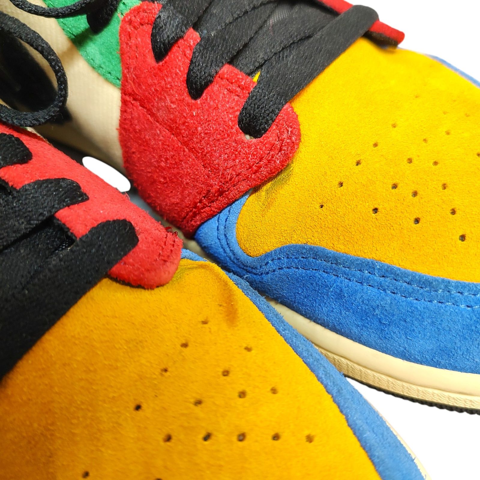 NIKE ナイキ AIR JORDAN 1 MID x BLUE THE GREAT FEARLESS MULTI 