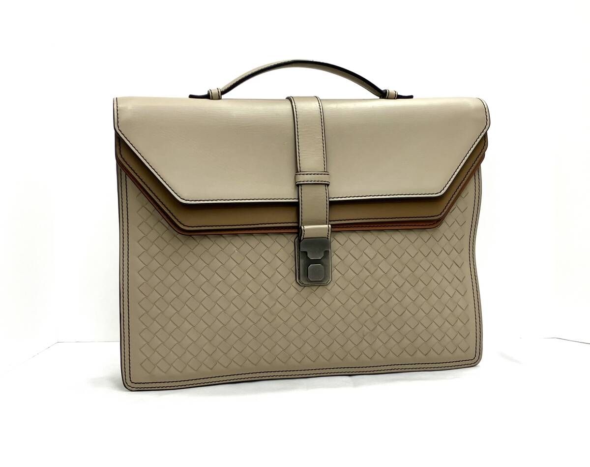 BOTTEGA VENETA ボッテガ ヴェネタ イントレチャート ブリーフケース ビジネス バッグ BO6377525S 保存袋有り