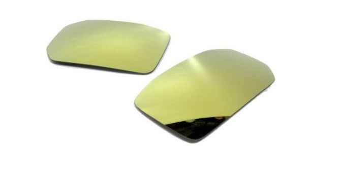 200系 ハイエース 6型～ ドアミラー 広角ワイドミラー 標準ワイドナロー 純正交換式 イエロー ゴールド 左右セット