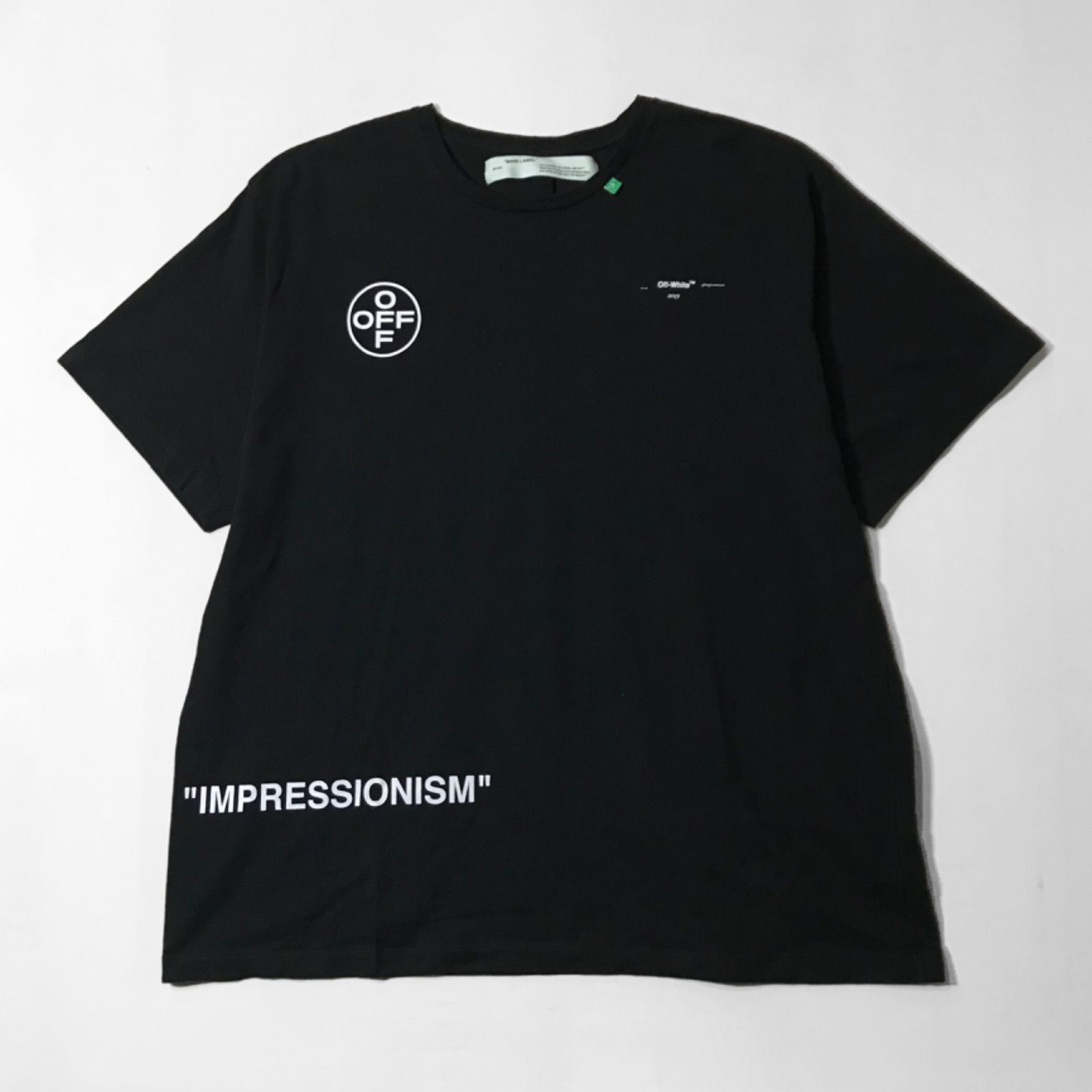 OFF-WHITE 2019SS Split Logo S/S Over Tee OMAA038S19185006 オフ ...