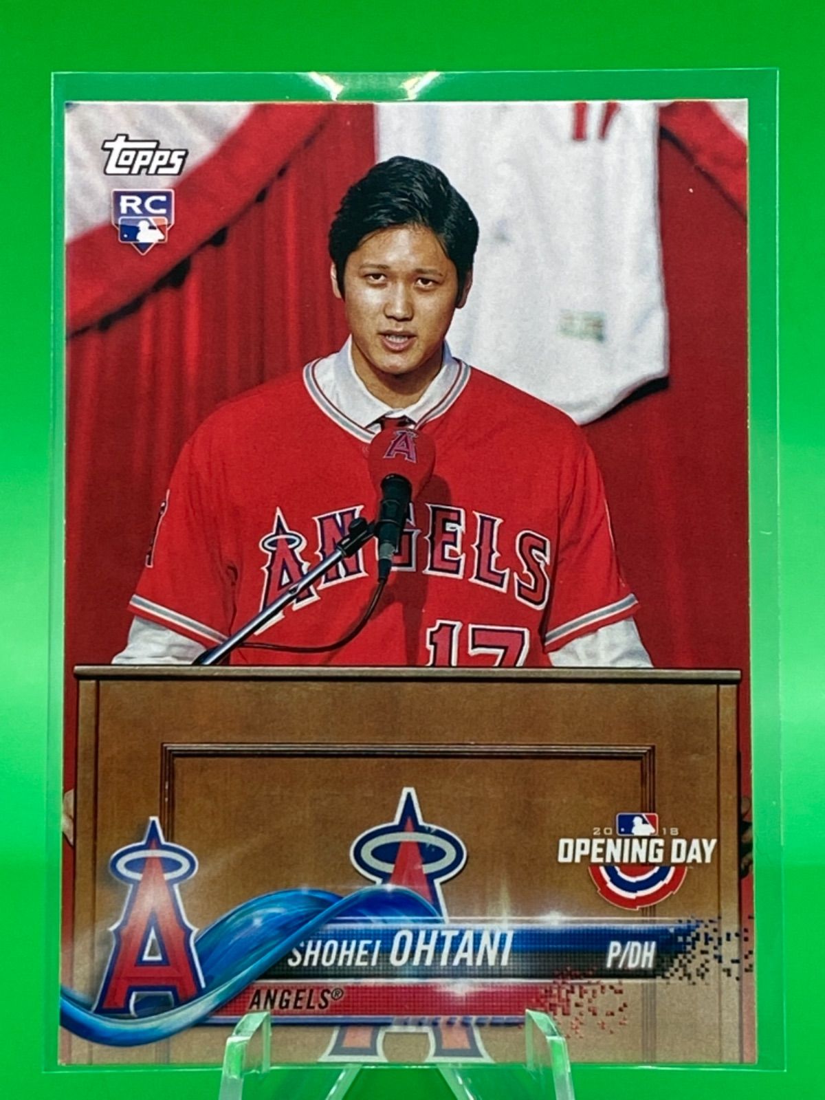 大谷翔平2018ToppsOpening Day Rookie Card 200 - メルカリ