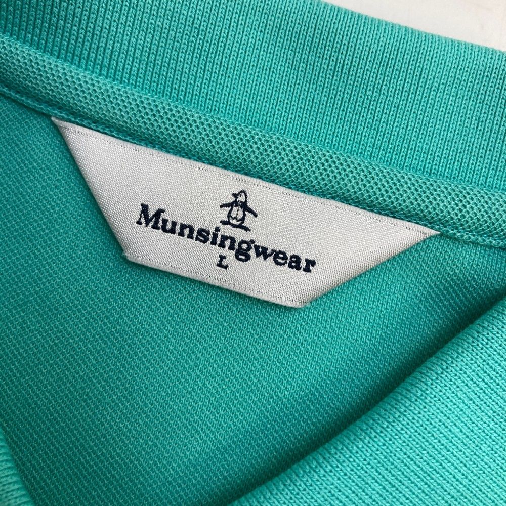 サイズ：M MUNSING WEAR マンシングウェア 半袖ポロ ワンピース