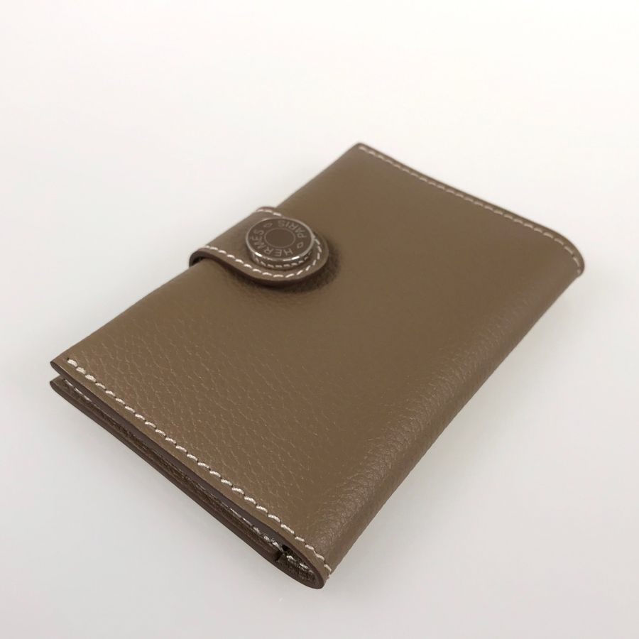 【目を惹く淡いカラーが可愛い♡】HERMES カードケース HERMES エルメス カードホルダー RMS R.M.S CARD HOLDER