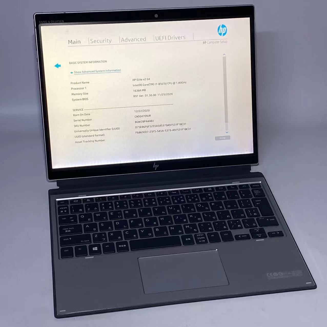 HP Elite X2 G4 LTE Core i7 メモリ16GB SSD512GB Windows 11pro