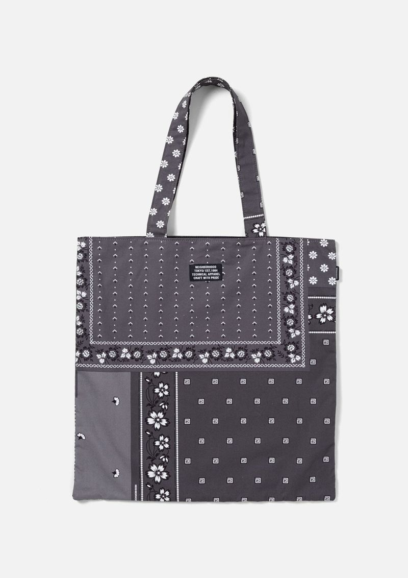 NEIGHBORHOOD BANDANA CHOPPEDバンダナ柄 トートバッグ 221TQNH
