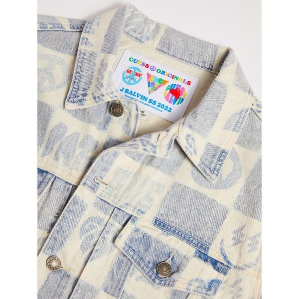 GUESS ORIGINALS J BALVIN TRUCKER JACKET - メルカリ