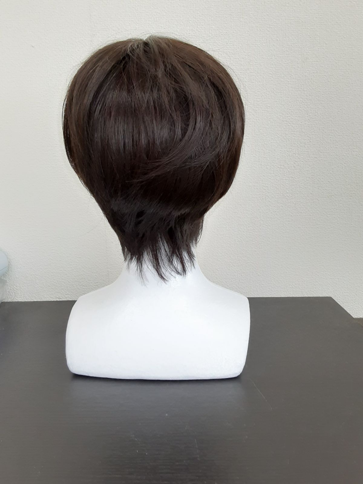 FONTaine ダークブラウン ショートウィッグ 専用ケース付き 試着