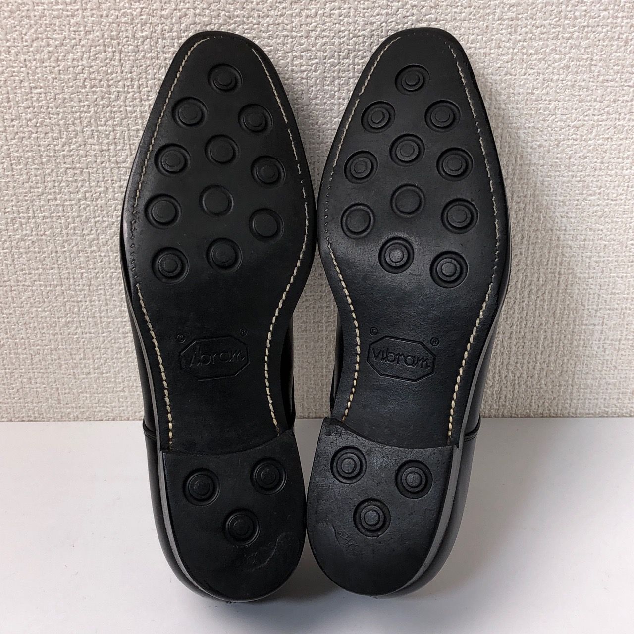 三陽山長　内羽根プレーントゥ　ブローグ　R303 三陽山長 ブラック R303 プレーントゥ 内羽根 - メルカリ