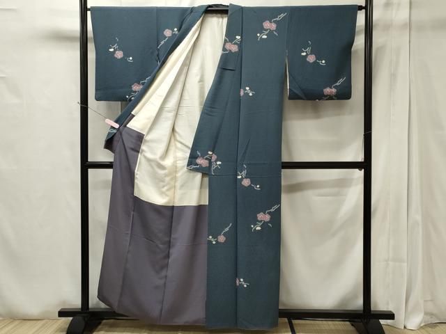 平和屋着物●上質な小紋　絞り　舞花文　正絹　逸品　AABD9923ck 平和屋着物□上質な小紋 絞り 舞花文 正絹 逸品 CAAT7962oy - メルカリ