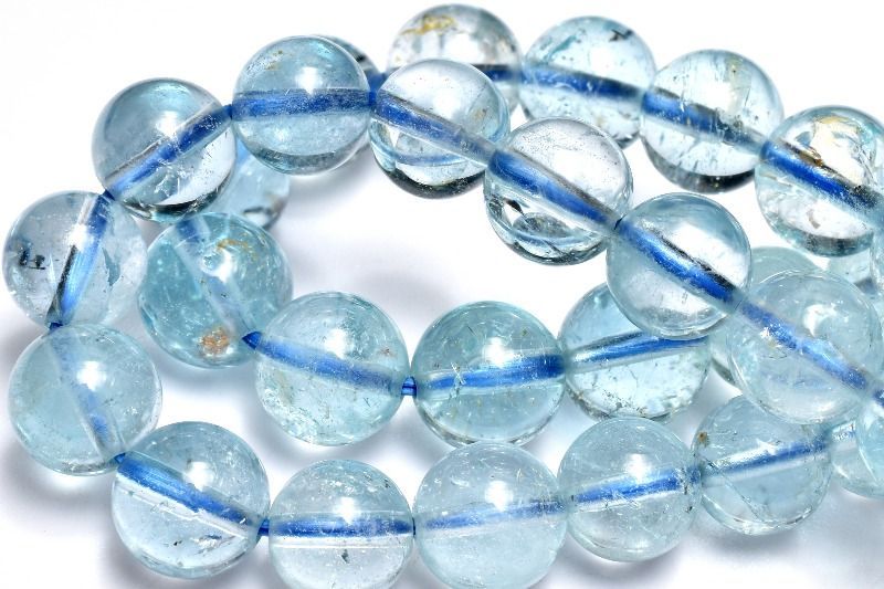 ブルートパーズ ブレスレット ブルートパーズ１０ｍｍブレスレット(BL TOPAZ): 『岩座(いわくら