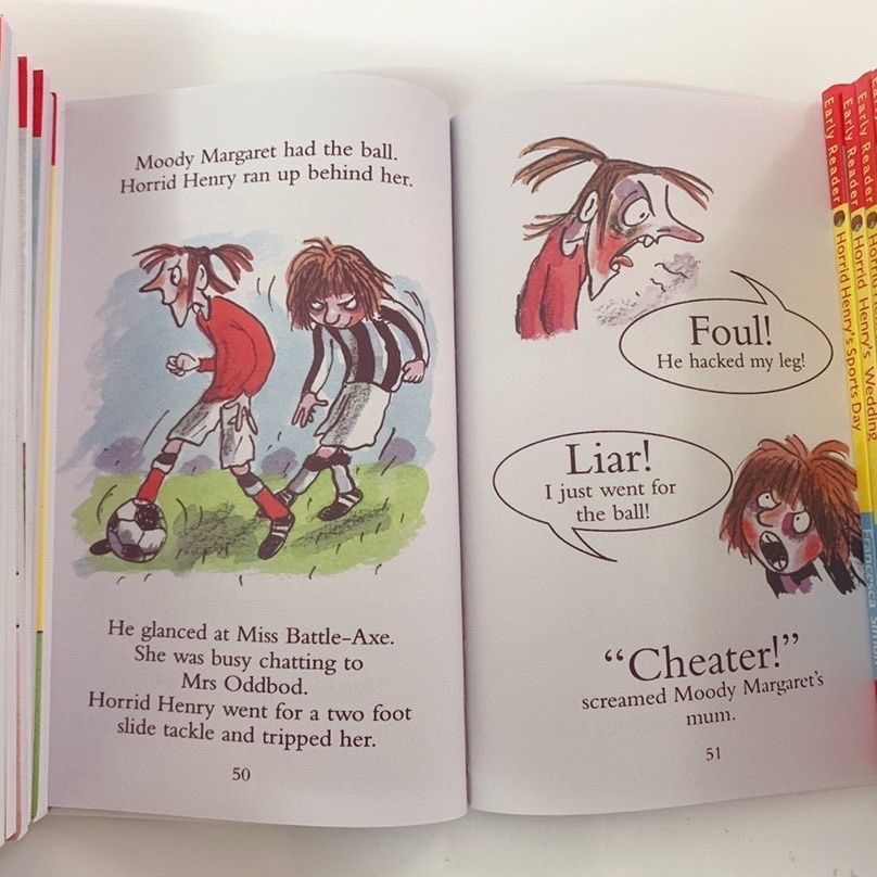 horrid Henry Early reader 25冊セット洋書 Horrid Henry Early Reader Set 25 Books Collection Box Set by