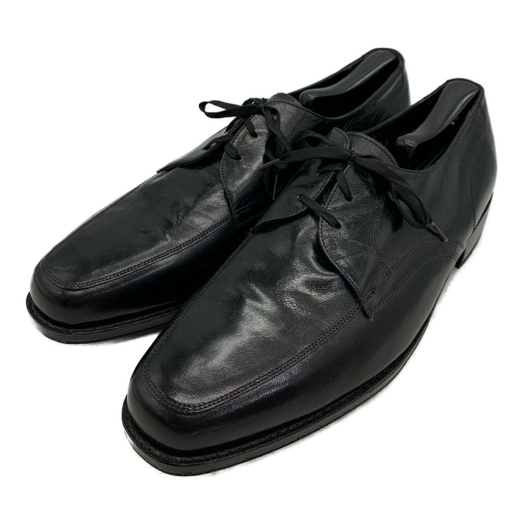 デッドストック 80年代 FLORSHEIM フローシャイム Uチップ 外羽根式 レザーシューズ ブラック (メンズ 11 D) 中古 古着 KA1602 デッドストック 80年代 FLORSHEIM フローシャイム Uチップ 外羽根式