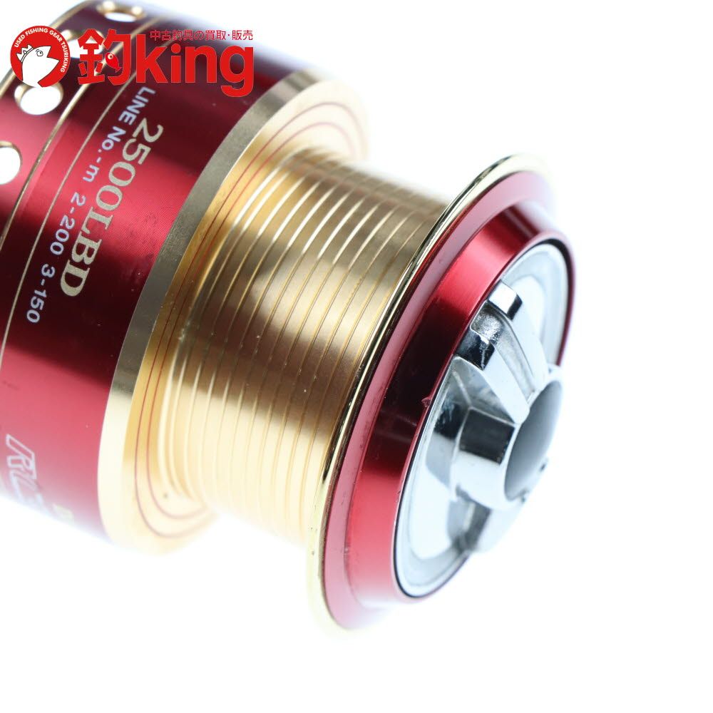 DAIWA - 【中古】 ダイワ RCS ISO 2500LBD スプール2個セット  /U386M ダイワ RCS ISO 2500LBD スプール2個セット /U386M メジナ クロ