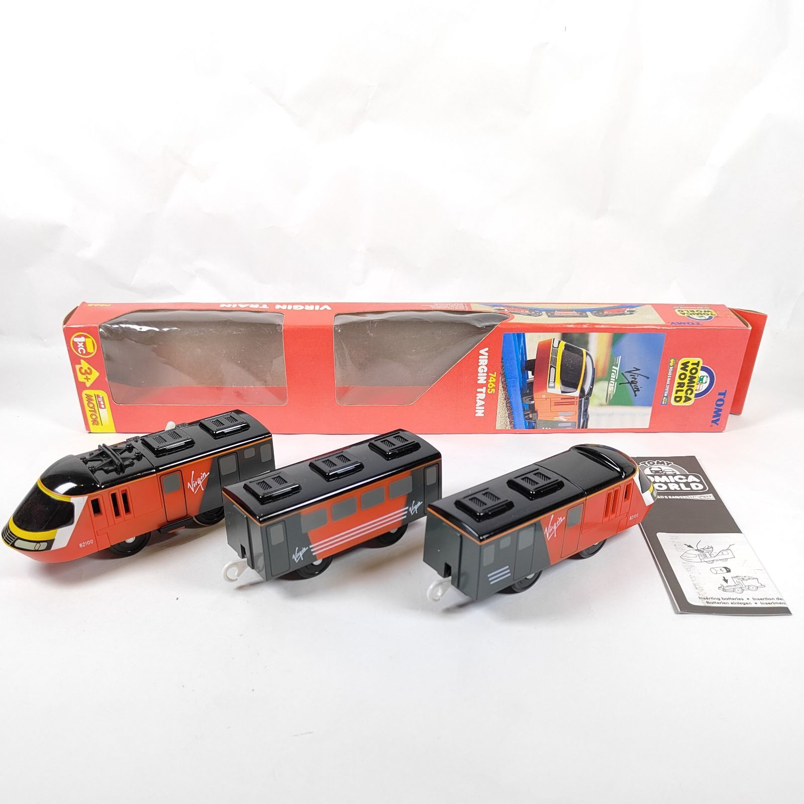 ☆ プラレール 海外版 VIRGIN TRAIN ヴァージントレイン 7465 TOMICA 