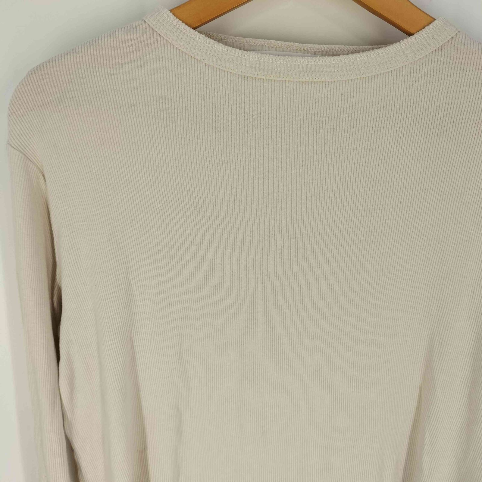 アパルトモン L'Appartement Rib L/S T-SH ホワイト L´Appartement RIB LONGSLEEVE T SHIRT