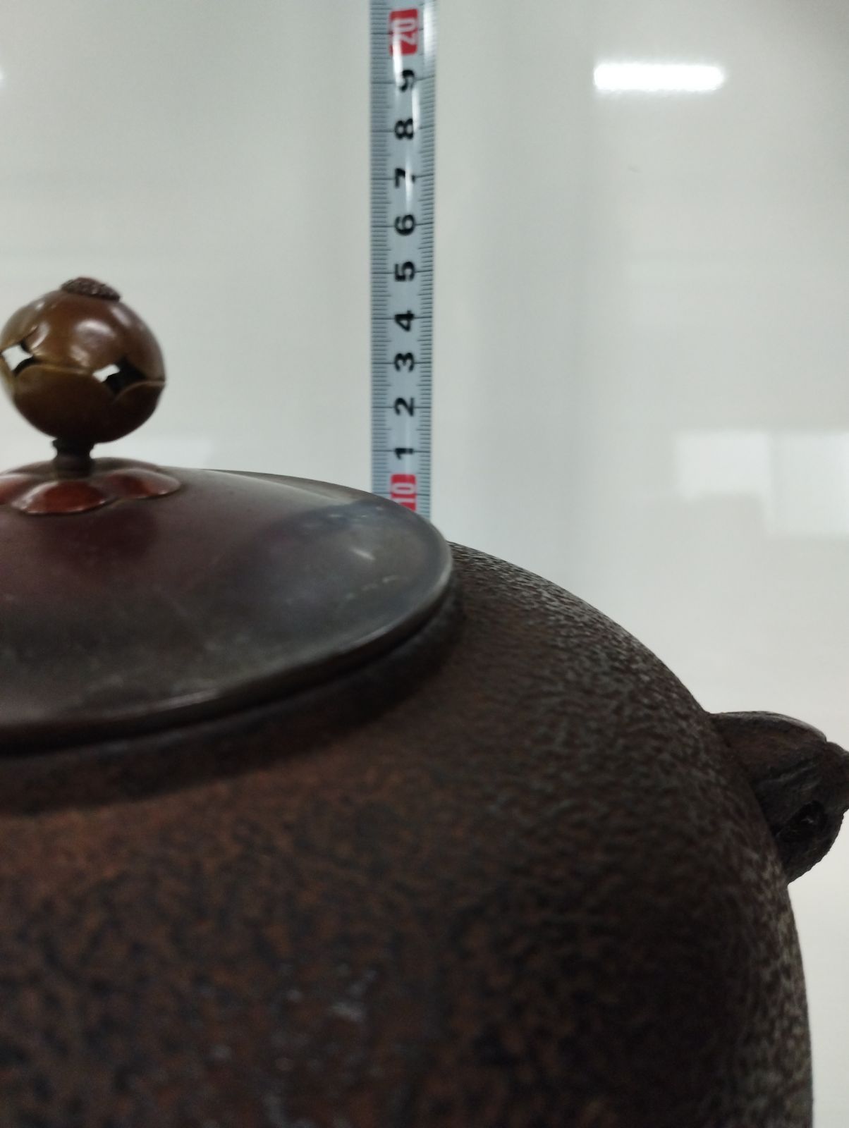 E280 人間国宝釜師高橋敬典作茶釜茶道具鉄釜