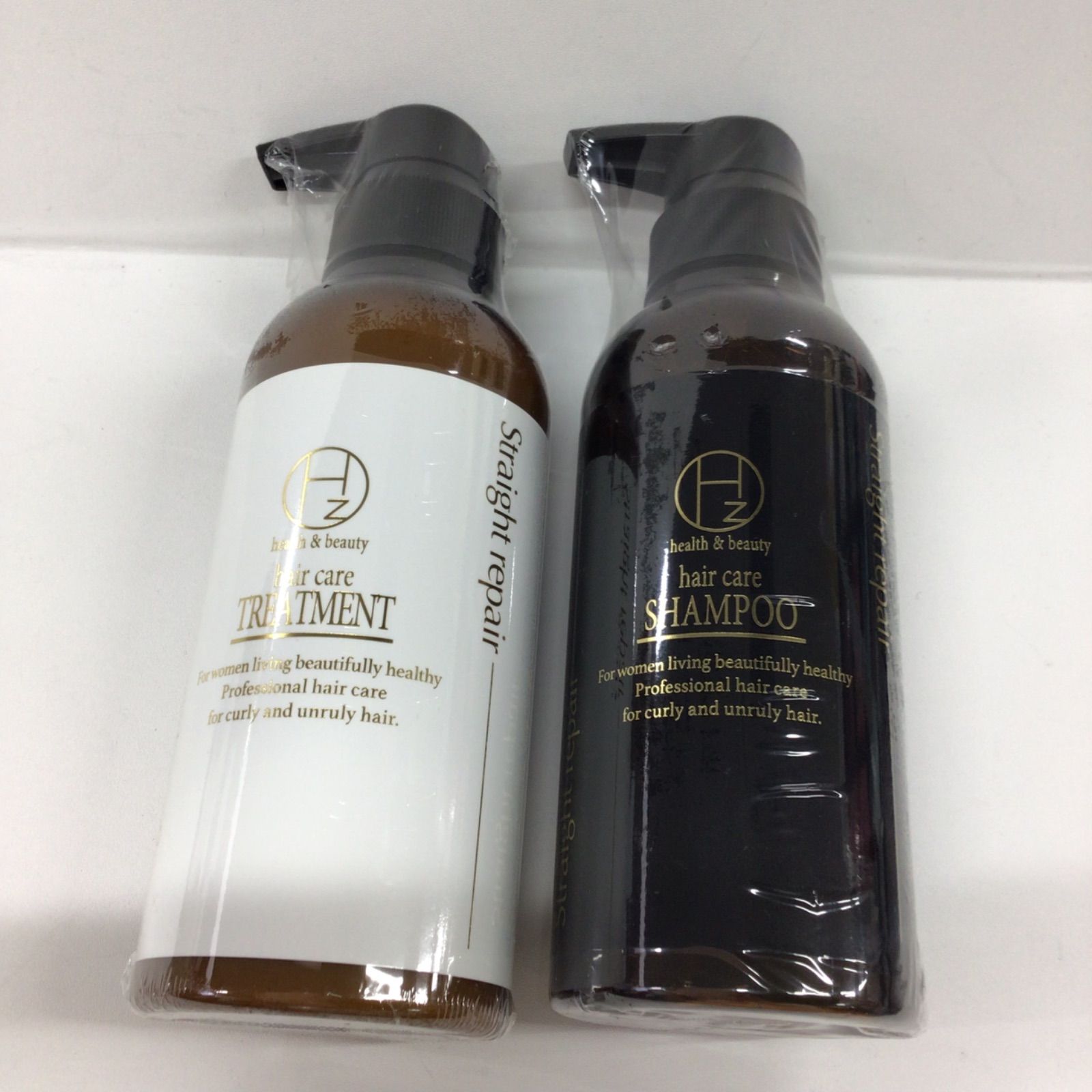 Y1119 Hz ストレートリペアシャンプー 300ml トリートメント 300g 2点セット