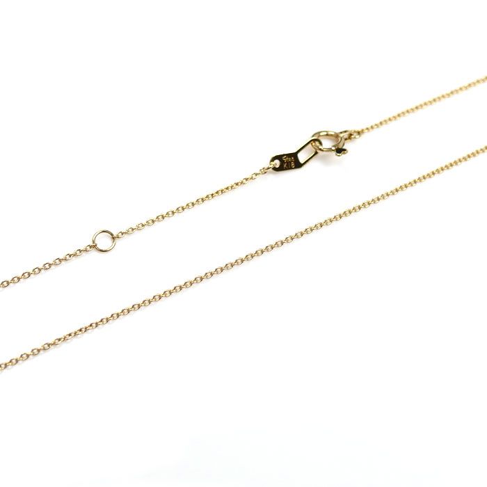 【STAR JEWELRY】 K18RG 0.01ctダイヤモンド ネックレス CROSSING STAR SETTING DIAMOND NECKLACE 0.20ct(1ZN0935)K18