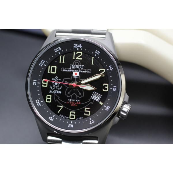 【未使用品】ケンテックス JSDFソーラー 海上自衛隊モデル S715M-06 JSDFソーラー 海上自衛隊モデル（メタルベルト）[S715M-06]