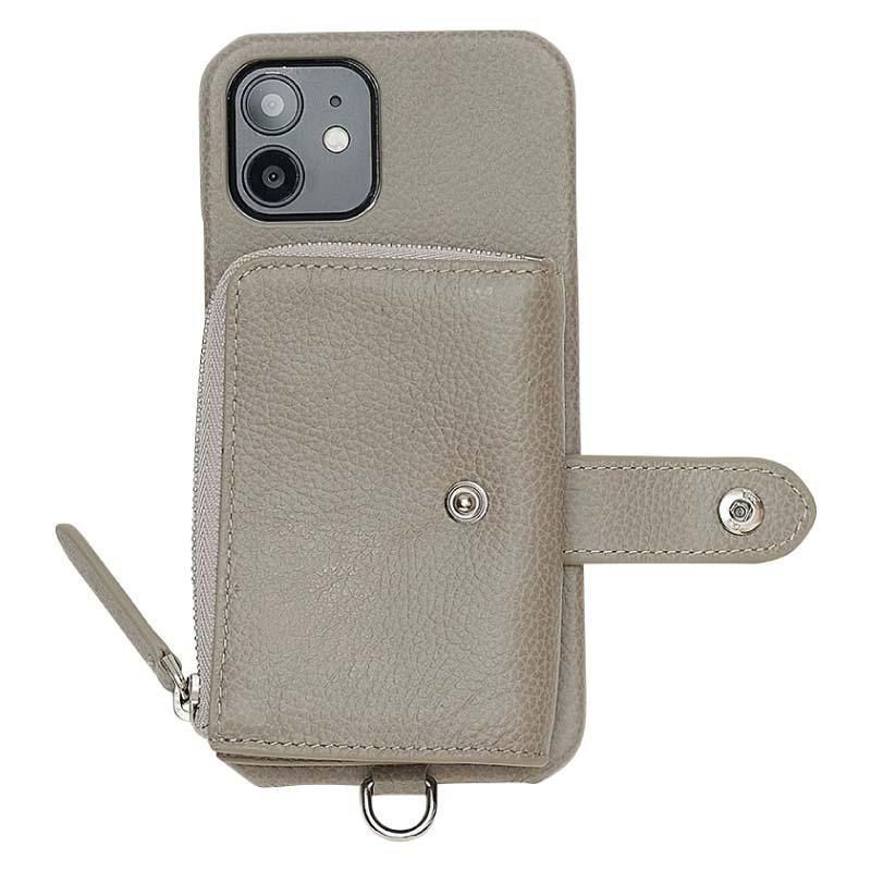 Demiurvo★ライラック★iPhone13Pro iphone13 Demiurvo ストラップ付 スマホケース ライラック