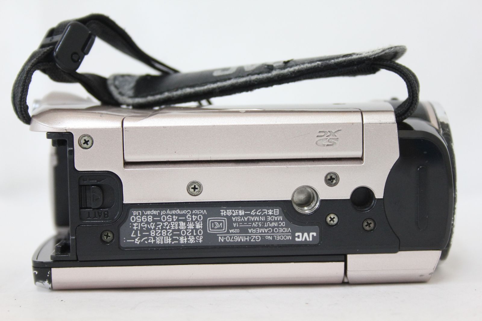 返品保証】 【録画再生確認済み】【元箱付き】JVC Everio GZ-HM670
