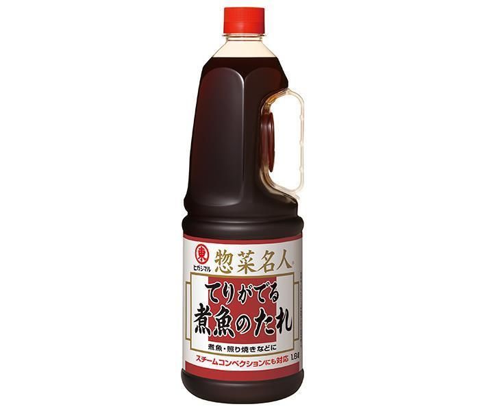ヒガシマル醤油 てりがでる 煮魚のたれ ハンディ 1.8L×6本入× 2ケース ｜ 一般食品 調味料 たれ 業務用